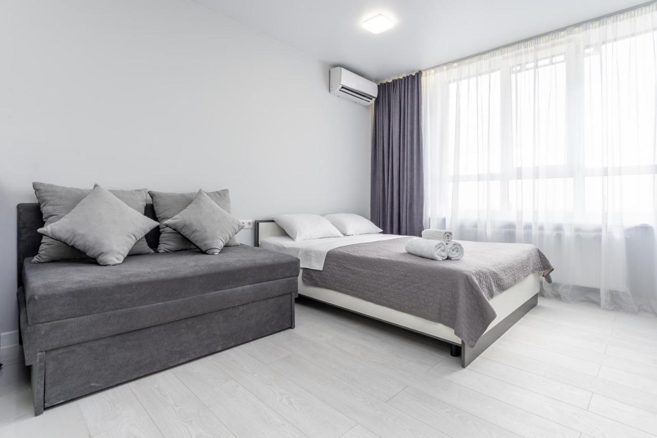 Flatrent Olympic Park, Метро Бориспільська Поруч! 키예프 외부 사진
