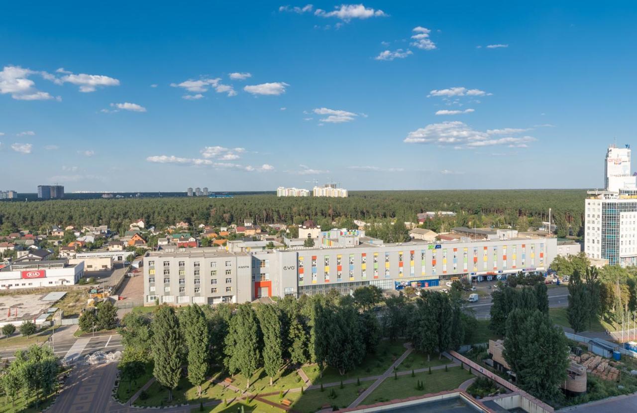 Flatrent Olympic Park, Метро Бориспільська Поруч! 키예프 외부 사진