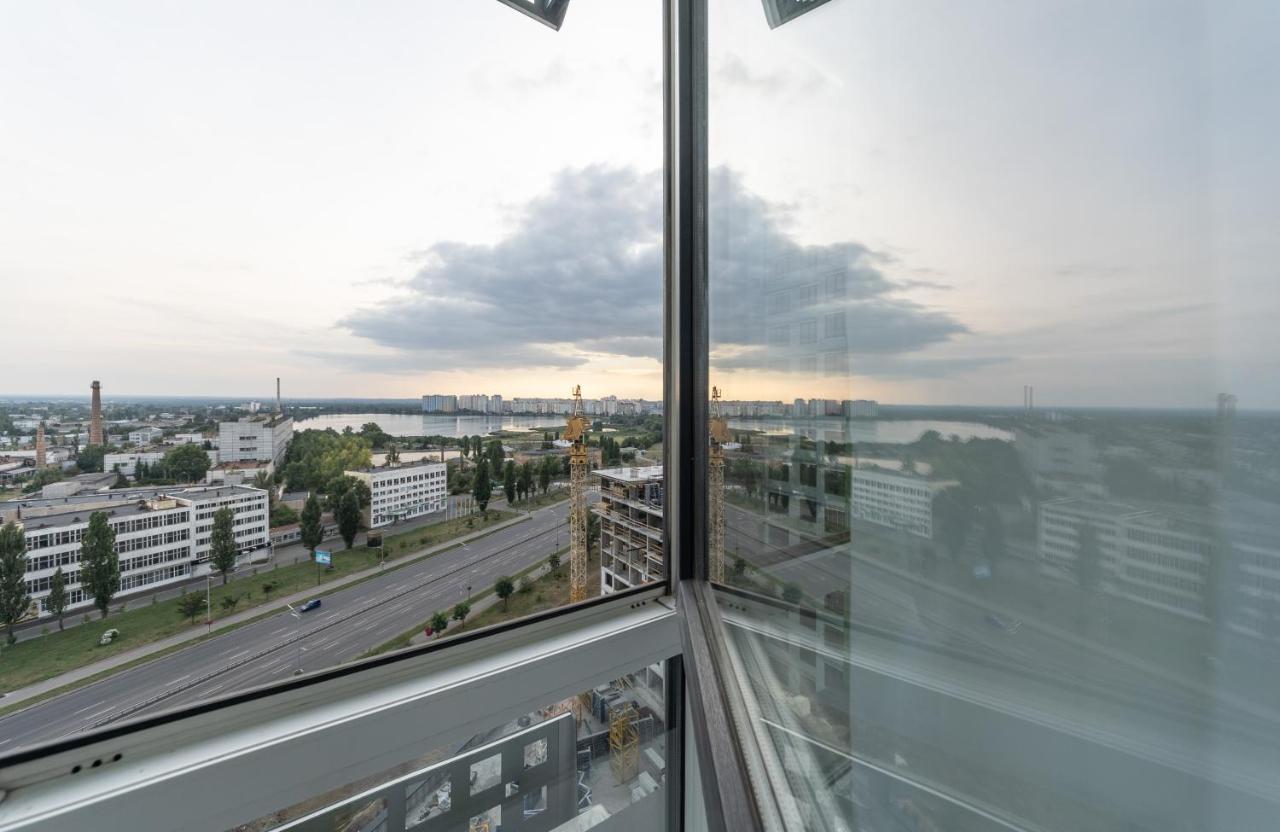 Flatrent Olympic Park, Метро Бориспільська Поруч! 키예프 외부 사진